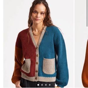 Brixton without you cardigan sweater size s